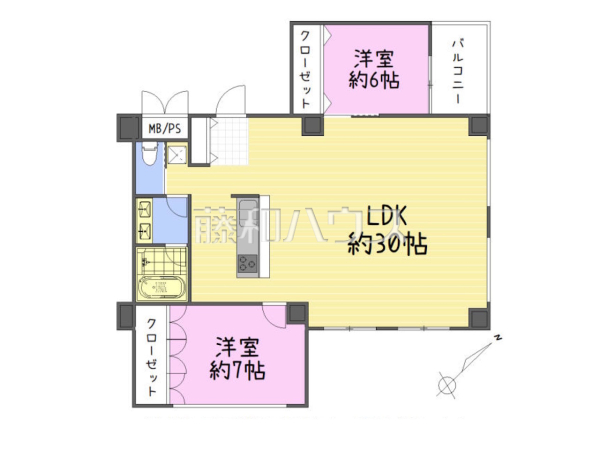 間取図　【グリーンハイツ那覇】