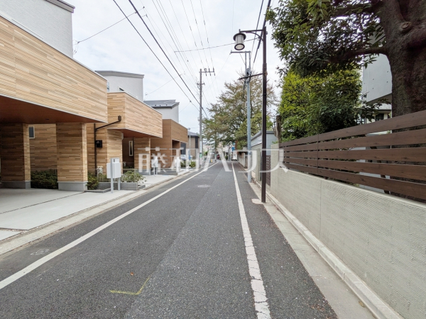 接道状況および現場風景　【杉並区下井草３丁目】