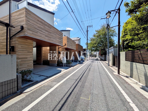 接道状況および現場風景　【杉並区下井草３丁目】