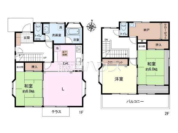 間取図　【東久留米市幸町３丁目】物件の事、諸費用の事など、小さな疑問も担当までお気軽にご相談下さい。