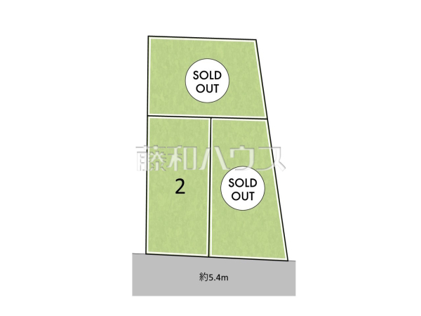 全体区画図　【小金井市緑町２丁目】