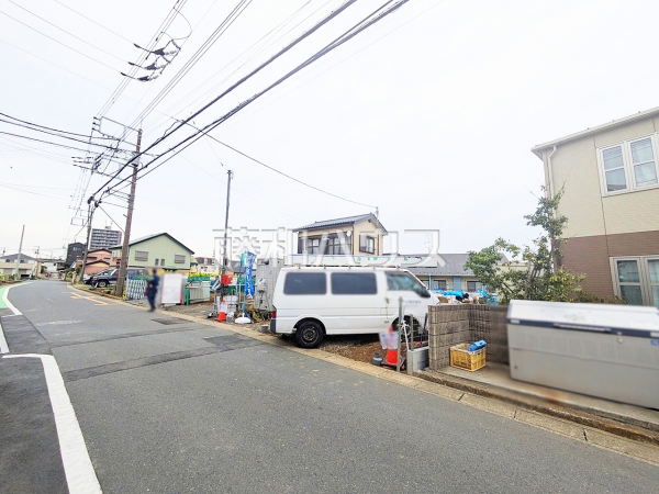 接道状況および現場風景　【和光市下新倉４丁目】