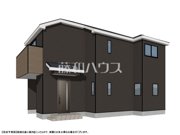 完成予想図（外観）　2号棟【和光市下新倉４丁目】
