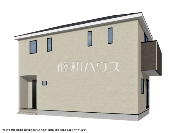 完成予想図（外観）　1号棟【和光市下新倉４丁目】