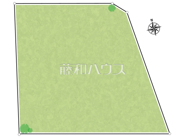 全体区画図　【日野市西平山５丁目】