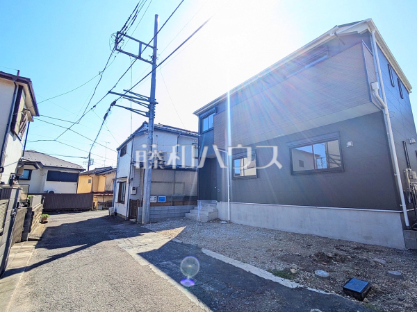 接道状況および現場風景　【八王子市中野町】