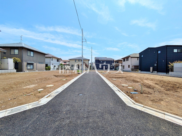 接道状況および現場風景 【練馬区大泉学園町6丁目】 接道状況および現場風景 【練馬区大泉学園町6丁目】