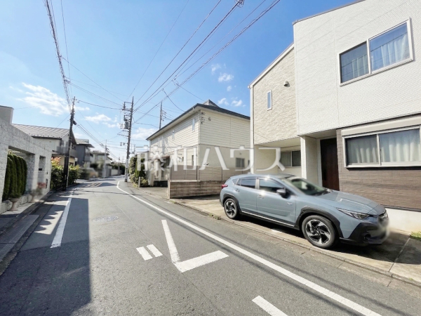 接道状況および現場風景　【練馬区向山２丁目】