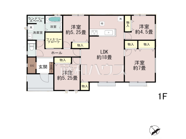 間取図　【糟屋郡志免町桜丘４丁目】