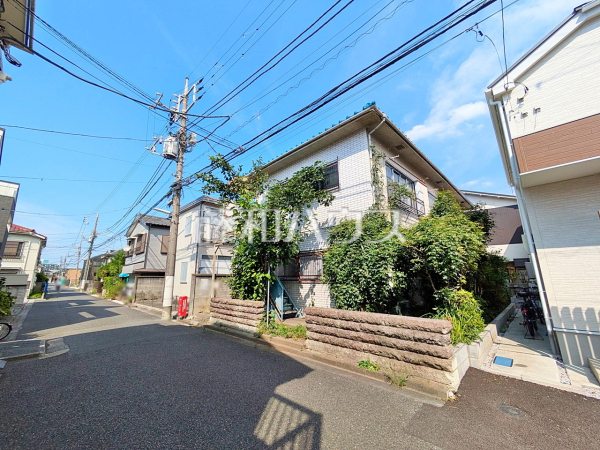 接道状況および現場風景　【練馬区関町南１丁目】