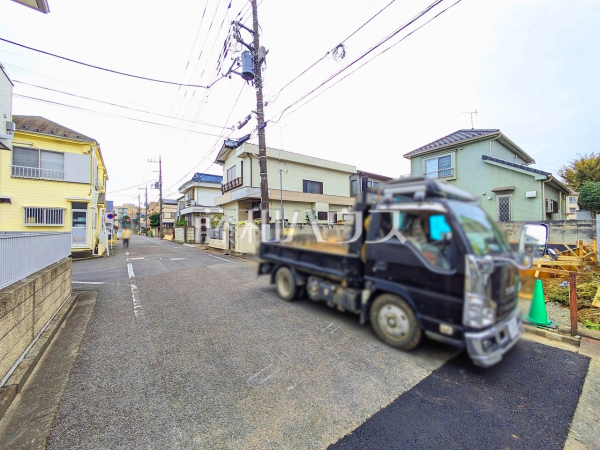 接道状況および現場風景 【東大和市南街3丁目】 接道状況および現場風景 【東大和市南街3丁目】