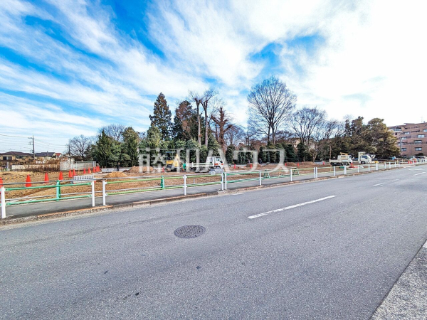 接道状況および現場風景　【小平市回田町】