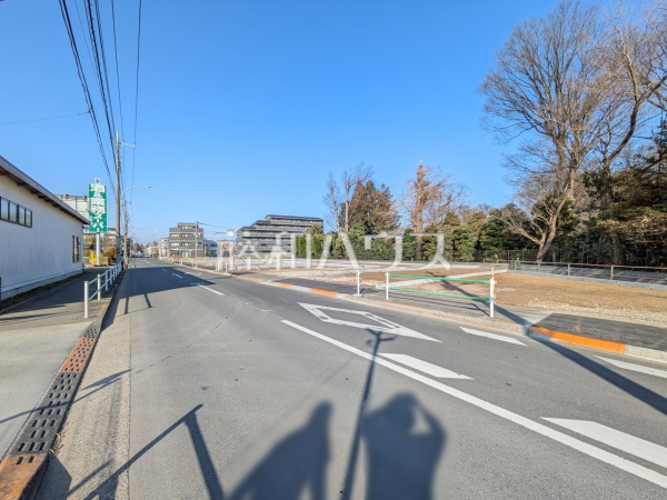 接道状況および現場風景　【小平市回田町】