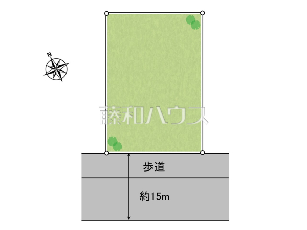 全体区画図　【八王子市台町４丁目】