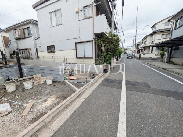 接道状況および現場風景　【練馬区大泉学園町８丁目】