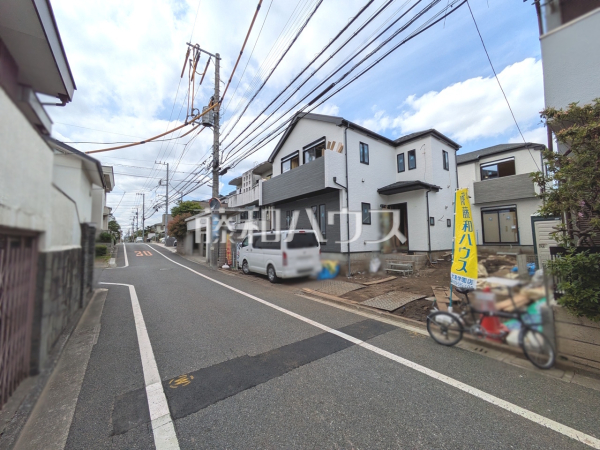 接道状況および現場風景　【練馬区大泉学園町８丁目】