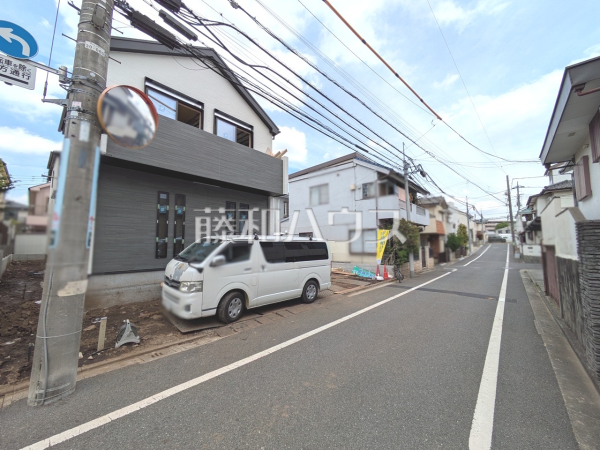 接道状況および現場風景　【練馬区大泉学園町８丁目】