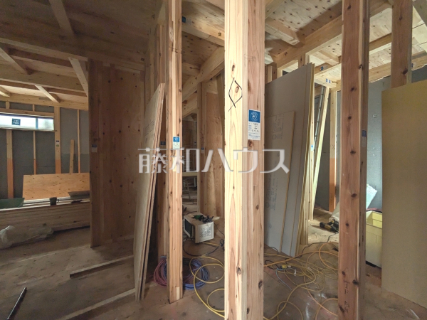 A号棟　建築中内観　【練馬区大泉学園町８丁目】