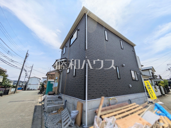 ≪1号棟　外観≫建物のプレゼンをさせていただきますので、実際の完成イメージを思い描いていただくことができます。お気軽にお問合せ下さい。【府中市若松町３丁目】