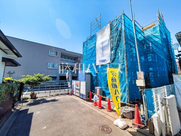 接道状況および現場風景　【世田谷区祖師谷６丁目】