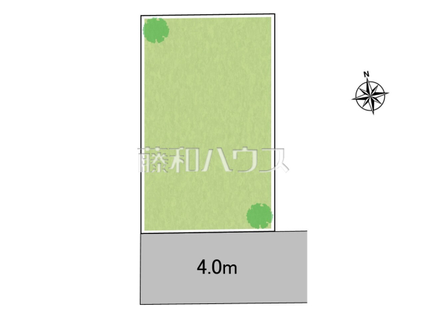 全体区画図　【世田谷区祖師谷６丁目】