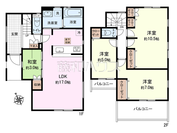 間取図　【新座市栄２丁目】