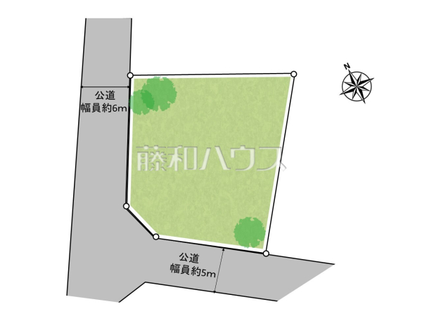 全体区画図　【八王子市西寺方町】