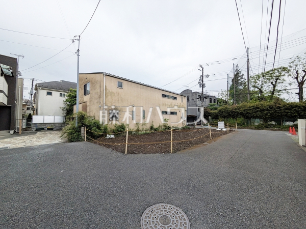 接道状況および現場風景　【武蔵野市桜堤１丁目】