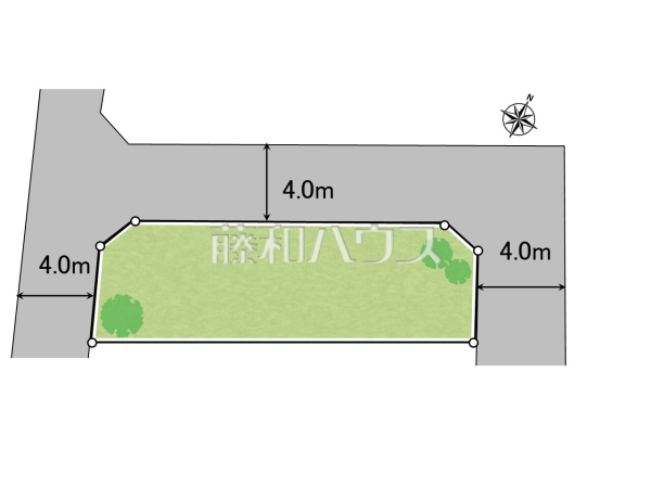 全体区画図　【武蔵野市桜堤１丁目】