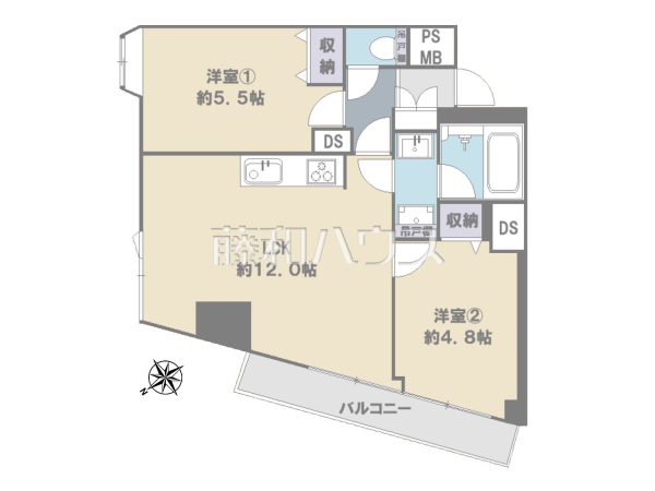 間取図　【荻窪豊栄ステーションプラザ】