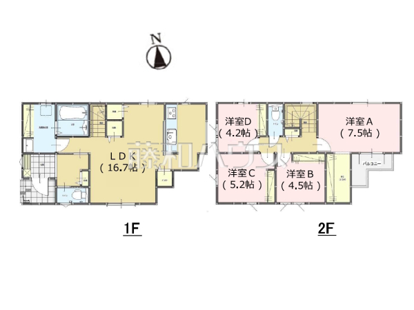 間取図　【福岡市城南区樋井川６丁目】