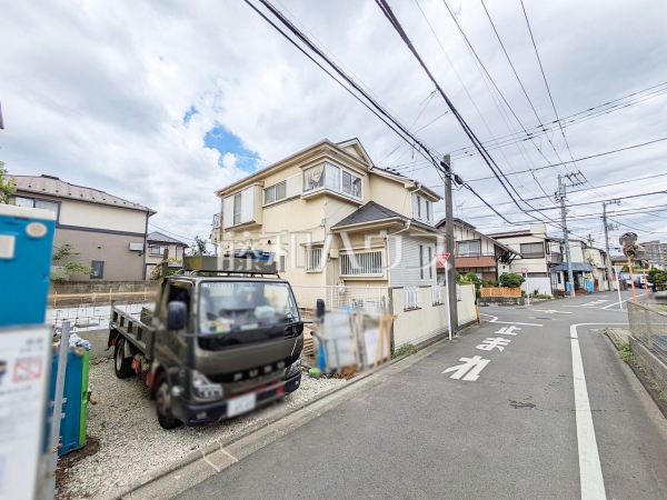 接道状況および現場風景　【調布市染地３丁目】