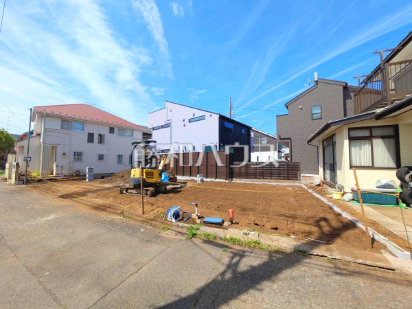 ≪現地外観≫JR南武線「谷保」駅 徒歩12分！建物面積111.78平米のゆとりある新築分譲住宅が誕生します☆【府中市西原町４丁目】