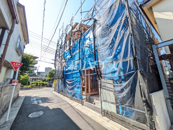 接道状況および現場風景　【練馬区平和台２丁目】