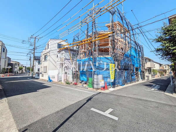 接道状況および現場風景　【練馬区平和台２丁目】