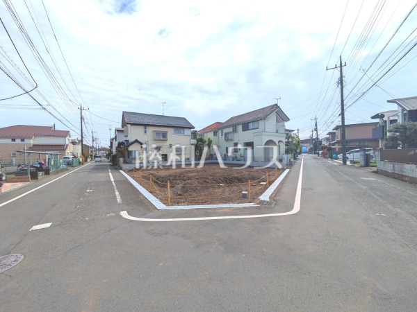 接道状況および現場風景　【日野市神明４丁目】