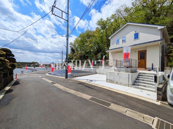接道状況および現場風景　【武蔵村山市中央３丁目】