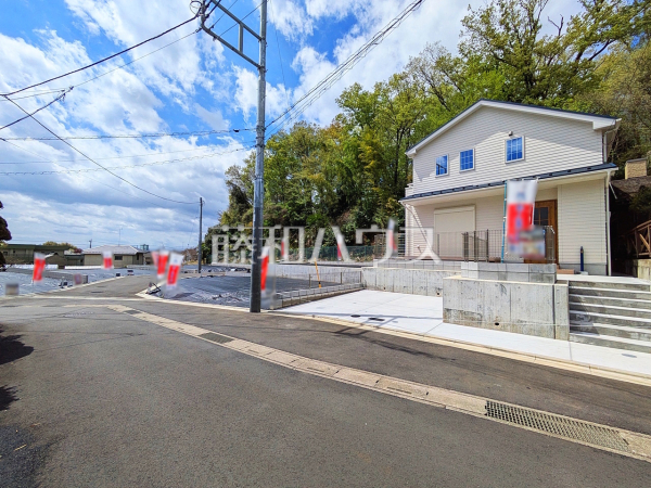 接道状況および現場風景　【武蔵村山市中央３丁目】