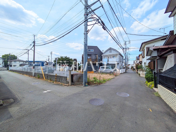 接道状況および現場風景　【小平市花小金井南町３丁目】
