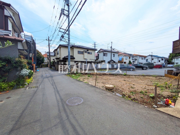 接道状況および現場風景　【小平市花小金井南町３丁目】