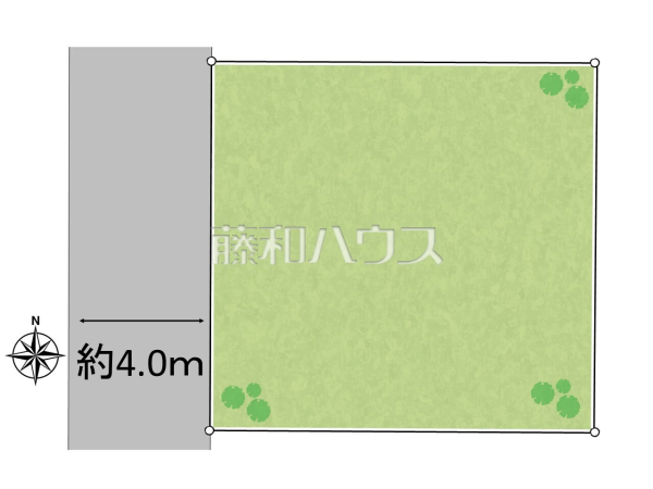 全体区画図　【小金井市緑町３丁目】