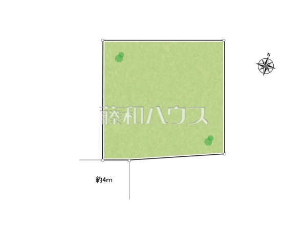全体区画図　【小平市学園西町３丁目】