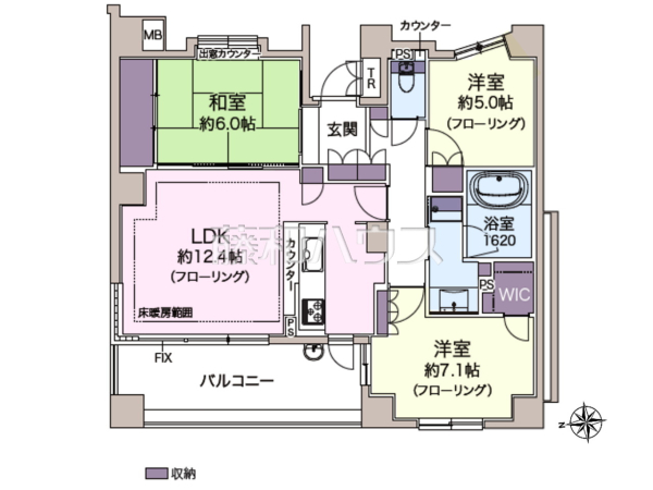 間取図　【アデニウム吉祥寺】
