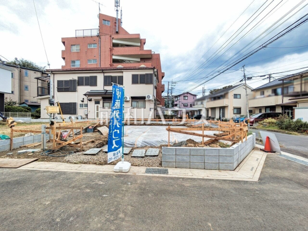 1号棟　外観　【志木市本町２丁目】 ここに住む方を想像して、着々と建築しております！ 
