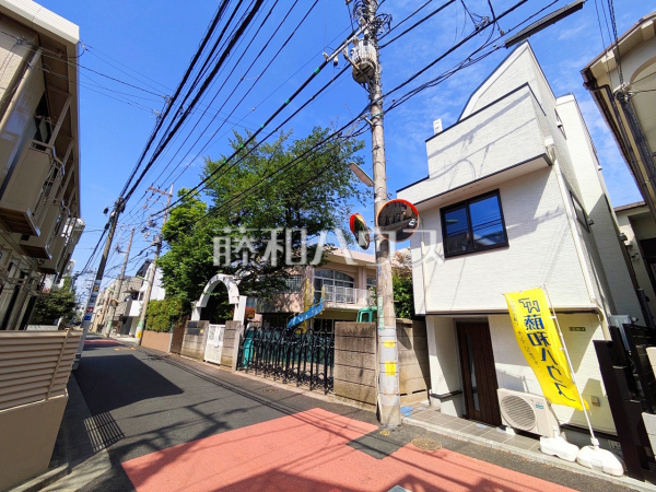 接道状況および現場風景　【世田谷区船橋１丁目】
