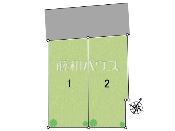 全体区画図　【所沢市東所沢和田１丁目】
