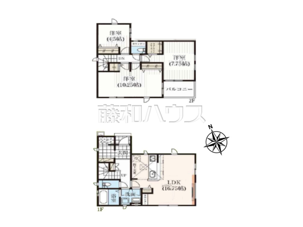 間取図　【朝霞市泉水２丁目】
