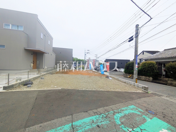 接道状況および現場風景　【糟屋郡粕屋町仲原２丁目】