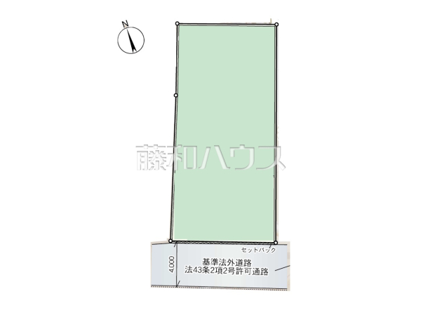 全体区画図　【福岡市東区八田１丁目】