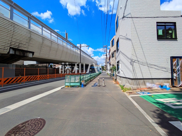 接道状況および現場風景　【杉並区高井戸西１丁目】